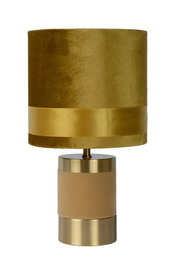 Lucide EXTRAVAGANZA FRIZZLE - Table lamp - Ø 18 cm - 1xE14 - Yellow - turned off
